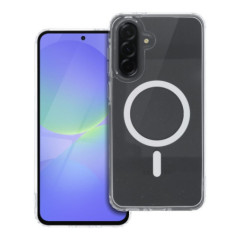 Drop Glue Colorful Ring Mag Cover compatible with MagSafe for SAMSUNG A36 white