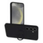 SILICONE RING case for SAMSUNG S24 black