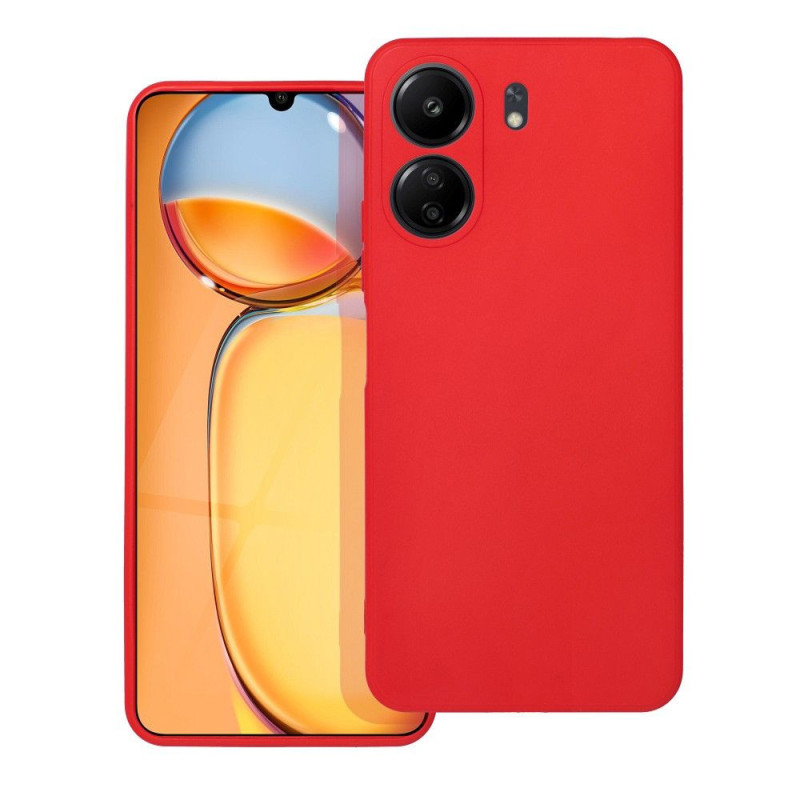 SOFT case for XIAOMI Redmi 13C / POCO C65 red