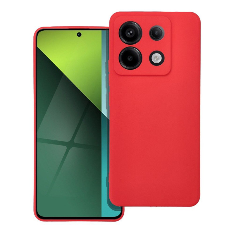 SOFT case for XIAOMI Redmi Note 13 Pro 5G red