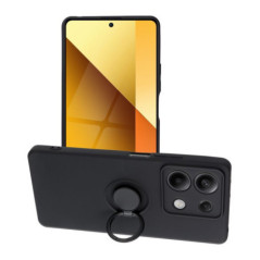 SILICONE RING case for XIAOMI Redmi Note 13 5G black