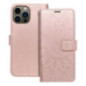 MEZZO Book case for IPHONE 13 PRO MAX mandala rose gold