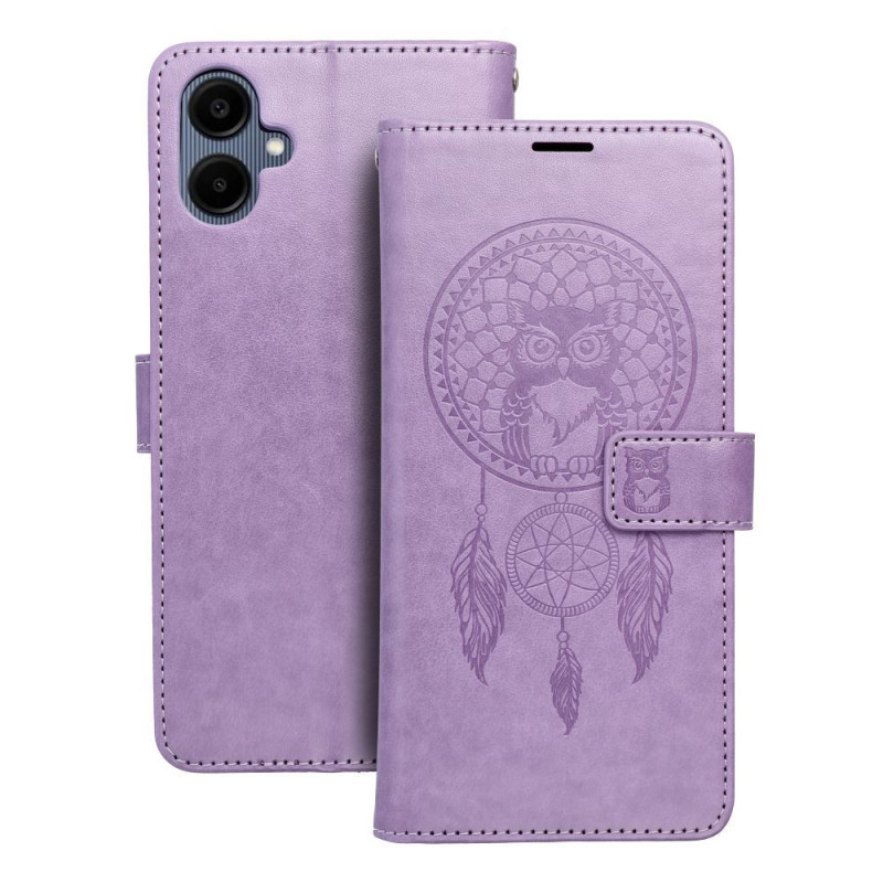 MEZZO Book case for SAMSUNG A06 dreamcatcher purple