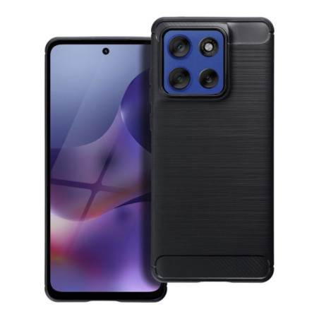 CARBON case for MOTOROLA EDGE 60 / 60 FUSION black