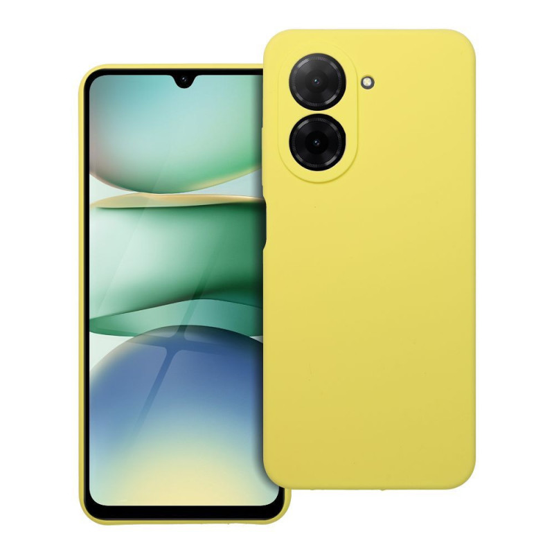 Case SILICONE 2mm for XIAOMI REDMI A5 ( 171,7 x 77,8 x 8,26 ) lemon