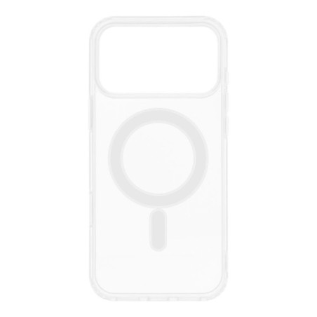CLEAR MAG COVER case compatible with MagSafe for IPHONE 17 Pro Max (full ring) transparent