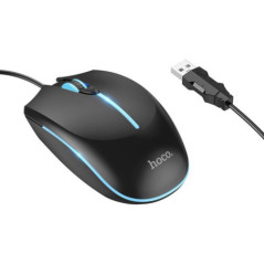 Wire gaming mouse Hoco USB A 2400 dpi GM37 black