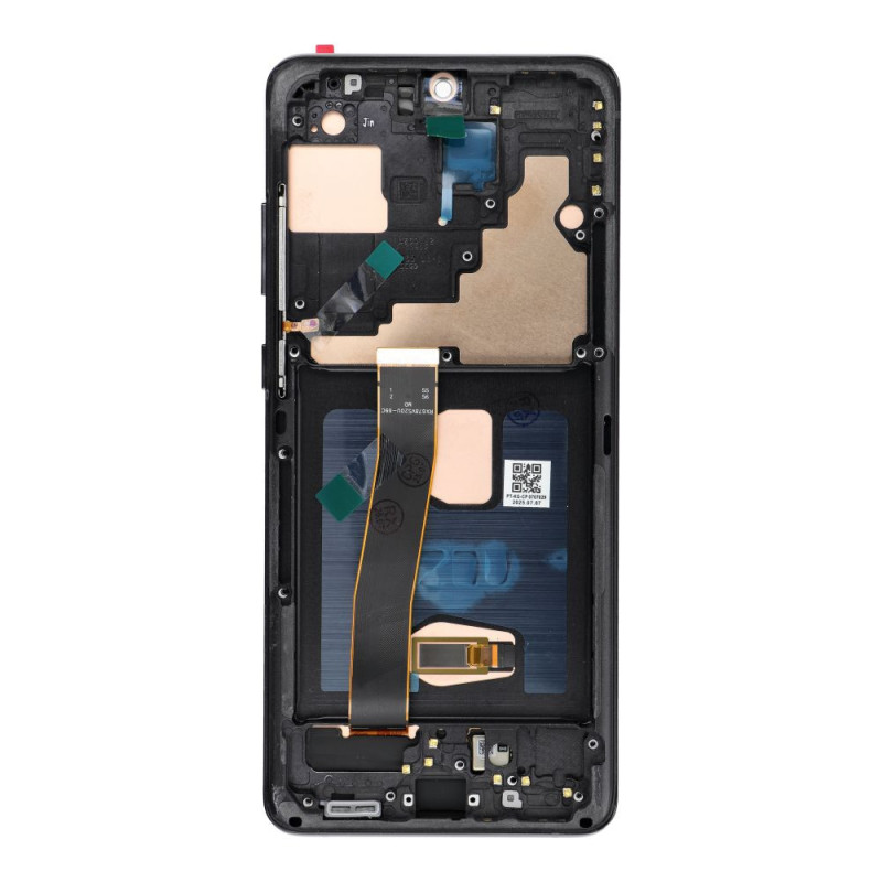 LCD Display for SAMSUNG S20 Ultra Black SOFT OLED with frame