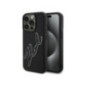 KARL LAGERFELD case for IPHONE 15 Pro KLHCP15L3DRKSDLK (3D Rubber Signature) black
