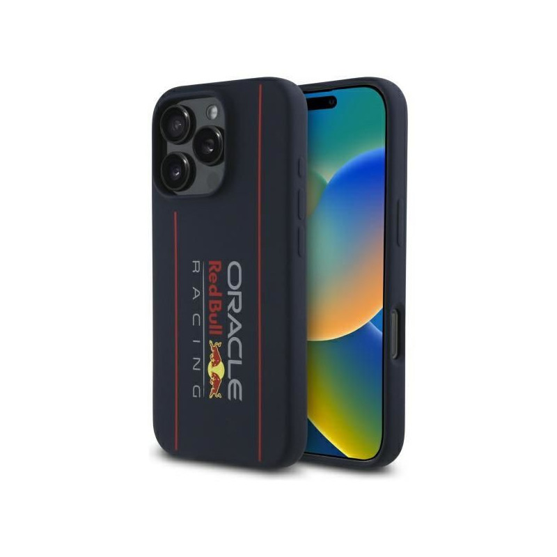RED BULL case for IPHONE 16 Pro compatible with MagSafe RBHMP16L24SIOLRV (Silicone Oversize Vertical Logo) navy RED BULL case for IPHONE 16 Pro compatible with MagSafe RBHMP16L24SIOLRV (Silicone Oversize Vertical Logo) navy