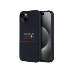 RED BULL case for IPHONE 16 Pro compatible for MagSafe RBHMP16L24SIHSRV (Silicone Horizontal Centered Logo) navy