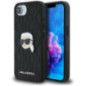 KARL LAGERFELD case for IPHONE 16e (SE 4 2025) KLHCPSE4PGKLKIPK (PU Monogram K. Head Pin) black KARL LAGERFELD case for IPHONE 16e (SE 4 2025) KLHCPSE4PGKLKIPK (PU Monogram K. Head Pin) black
