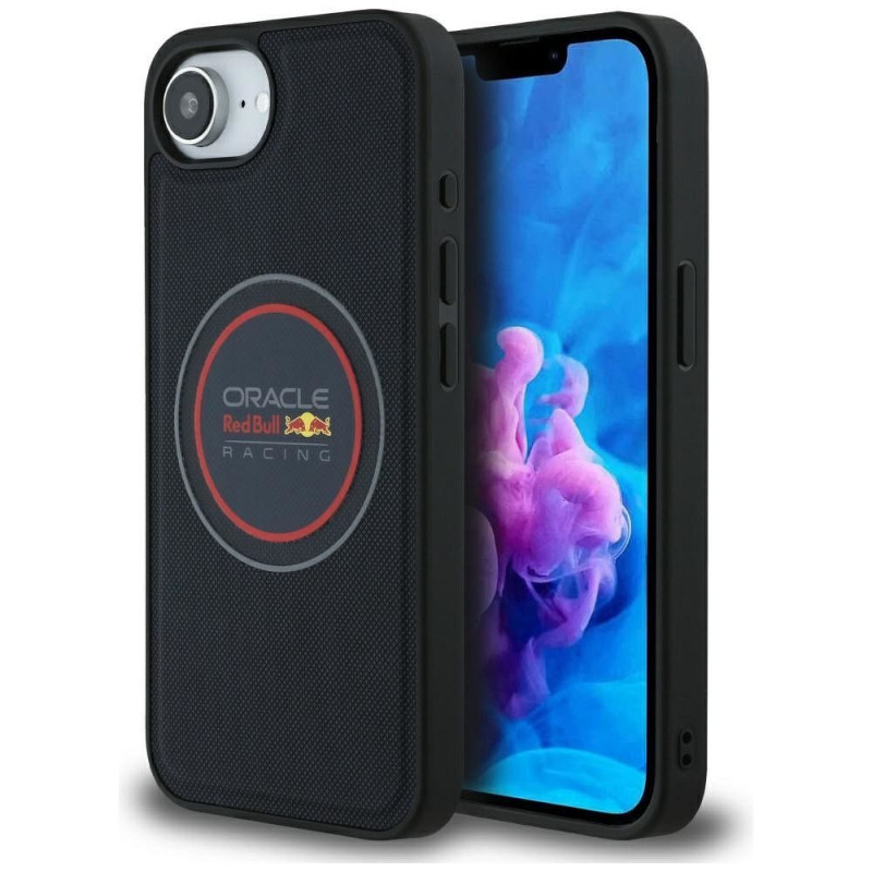 RED BULL case for IPHONE 16e (SE 4 2025) compatible with MagSafe RBHMPSE424PUMEVR (Meshed PU Logo and Red Ring) navy RED BULL case for IPHONE 16e (SE 4 2025) compatible with MagSafe RBHMPSE424PUMEVR (Meshed PU Logo and Red Ring) navy