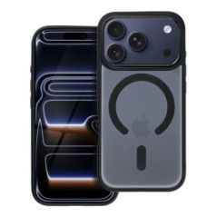 MATTE MAG COVER case compatible with MagSafe for IPHONE 17 Pro black