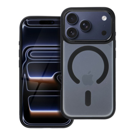 MATTE MAG COVER case compatible with MagSafe for IPHONE 17 Pro black