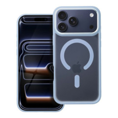 MATTE MAG COVER case compatible with MagSafe for IPHONE 17 Pro Max blue