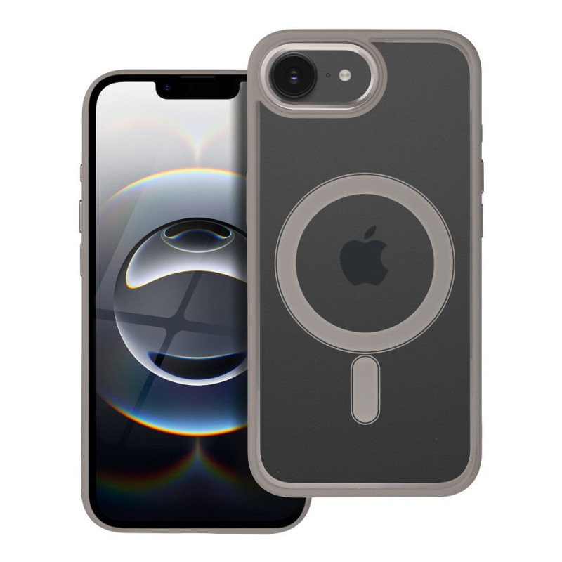 COLOR EDGE MAG COVER case compatible with MagSafe for IPHONE 16e (SE 4 2025) titatnium grey COLOR EDGE MAG COVER case compatible with MagSafe for IPHONE 16e (SE 4 2025) titatnium grey