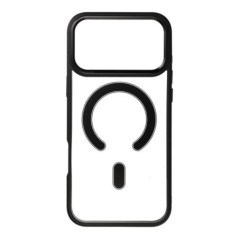 COLOR EDGE MAG COVER case compatible with MagSafe for IPHONE 17 Pro Max black