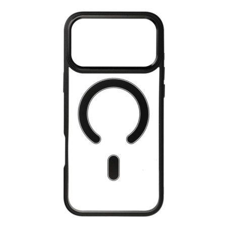 COLOR EDGE MAG COVER case compatible with MagSafe for IPHONE 17 Pro Max black