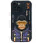 NIMMY case COOL&CUTE 2.0 Monkey for IPHONE 15 black