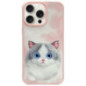 NIMMY case BIG EYED PET 2.0 Cat for IPHONE 15 Pro Max pink