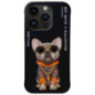 NIMMY case GLASSES COOL DOG for IPHONE 15 Pro Max black NIMMY case GLASSES COOL DOG for IPHONE 15 Pro Max black