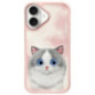 NIMMY case BIG EYED PET 2.0 Cat for IPHONE 16 pink