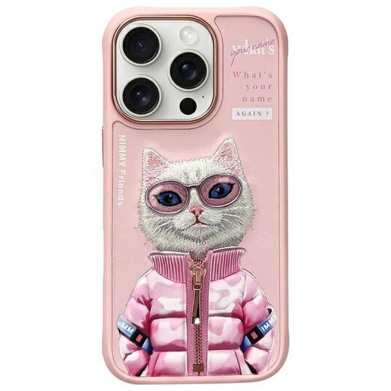 NIMMY case COOL&CUTE 2.0 Cat for IPHONE 16 Pro Max pink NIMMY case COOL&CUTE 2.0 Cat for IPHONE 16 Pro Max pink