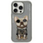NIMMY case GLASSES COOL DOG for IPHONE 16 Pro Max gray NIMMY case GLASSES COOL DOG for IPHONE 16 Pro Max gray