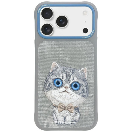 NIMMY case BIG EYED PET 2.0 Cat for IPHONE 17 Pro Max gray