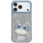 NIMMY case BIG EYED PET 2.0 Cat for IPHONE 17 Pro Max gray