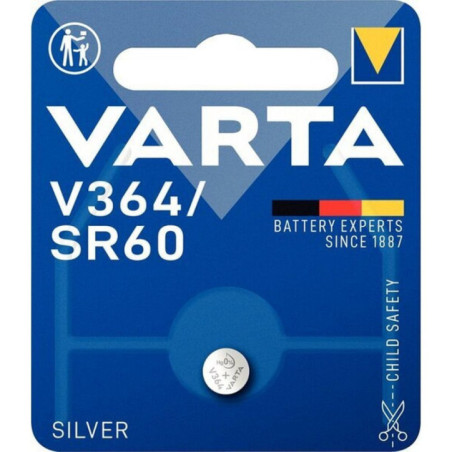 VARTA silver battery V364 (Type SR60) 1 pcs