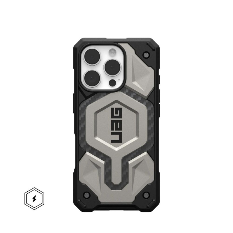 UAG Urban Armor Gear case MONARCH PRO for IPHONE 16 Pro titanium