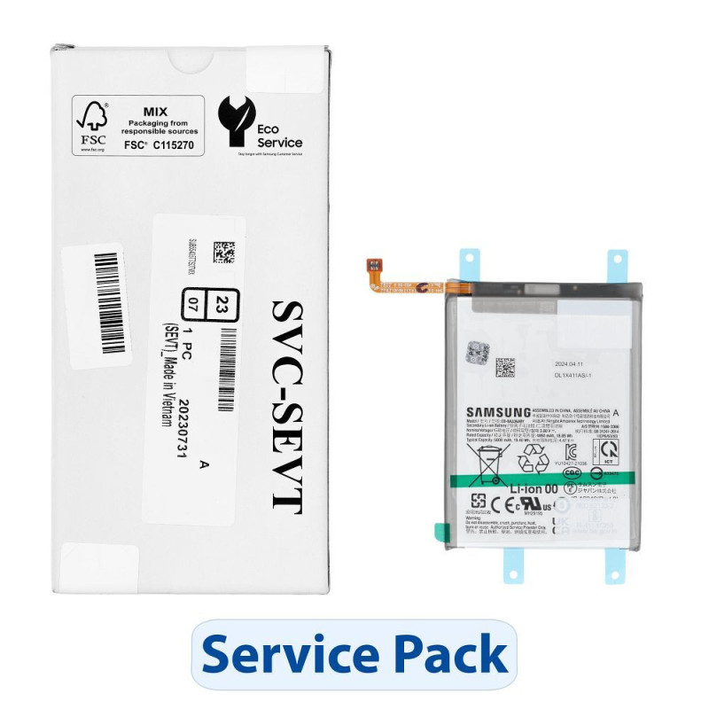 ServicePack Battery EB-BA336ABY for SAMSUNG A53 5G A536B GH82-28027A ServicePack Battery EB-BA336ABY for SAMSUNG A53 5G A536B GH82-28027A