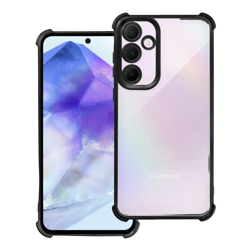 Case ANTISHOCK ELECTRO for SAMSUNG A55 black Case ANTISHOCK ELECTRO for SAMSUNG A55 black