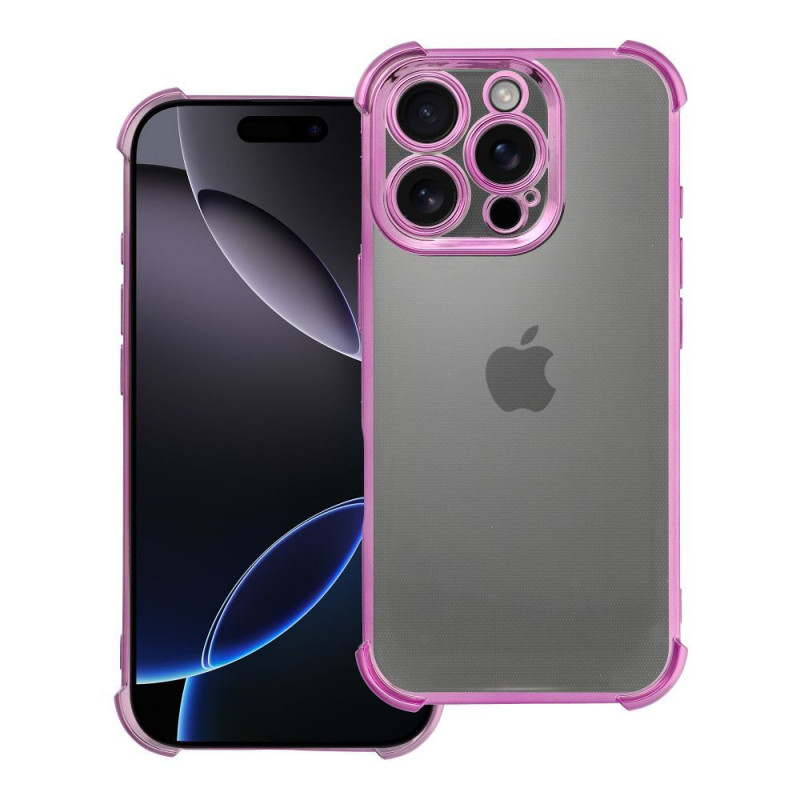 Case ANTISHOCK ELECTRO for IPHONE 16 Pro pink Case ANTISHOCK ELECTRO for IPHONE 16 Pro pink