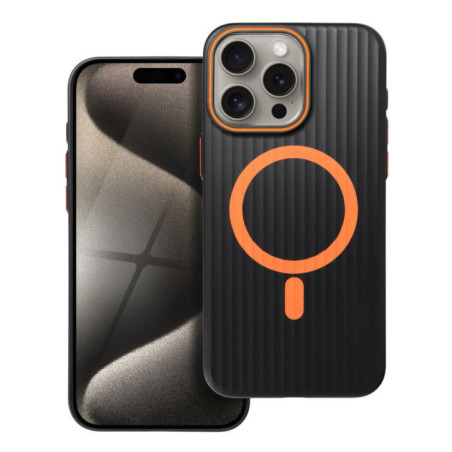 Case SIMPLY compatible with MagSafe for IPHONE 15 Pro Max titanium black