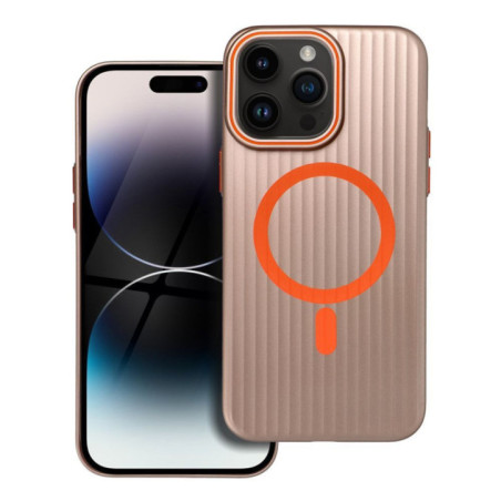 Case SIMPLY compatible with MagSafe for IPHONE 14 Pro Max titanium desert