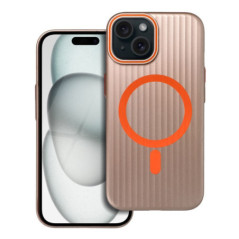 Case SIMPLY compatible with MagSafe for IPHONE 15 titanium desert