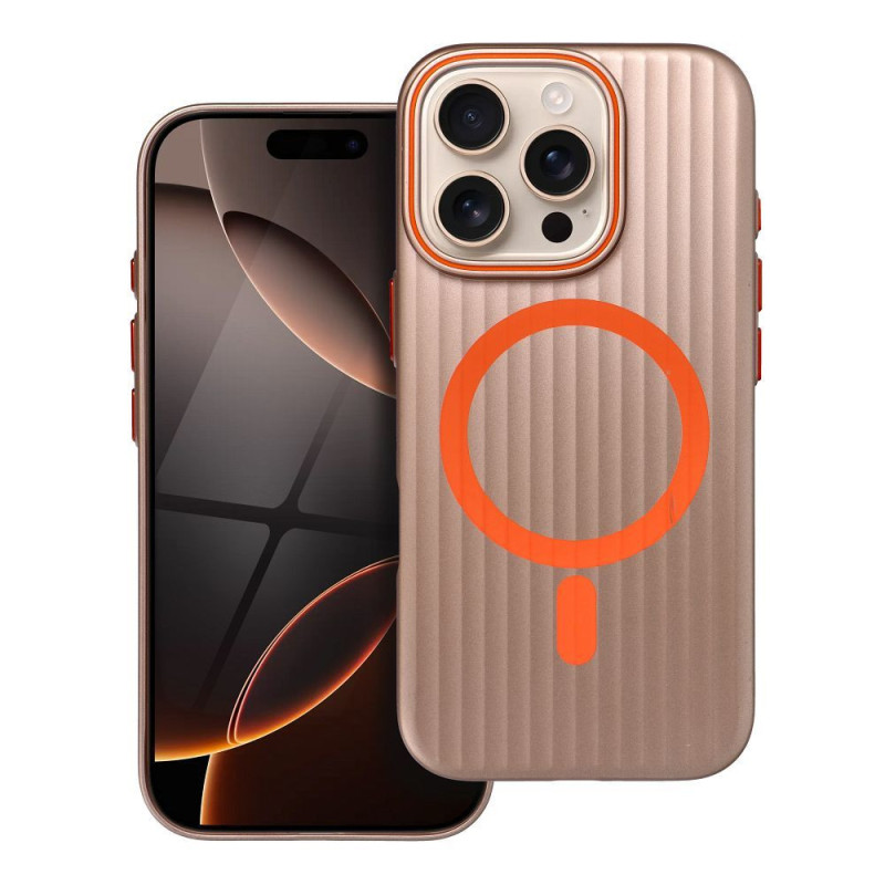 Case SIMPLY compatible with MagSafe for IPHONE 16 Pro titanium desert Case SIMPLY compatible with MagSafe for IPHONE 16 Pro titanium desert