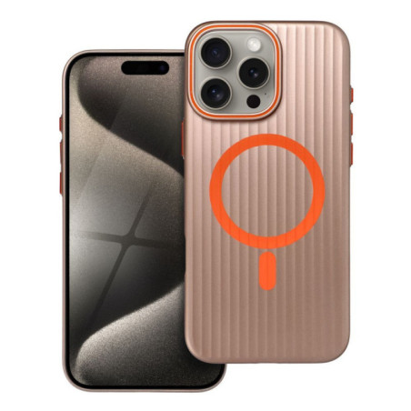 Case SIMPLY compatible with MagSafe for IPHONE 16 Pro Max titanium desert