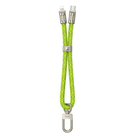 Cable USB C to Lightning Hoco PD 20W lanyard shape 0