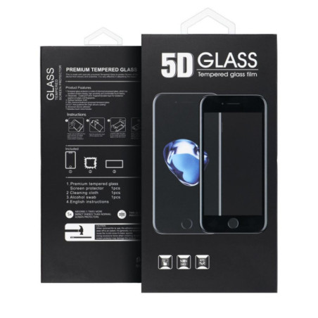 5D Full Glue Tempered Glass - for Samsung Galaxy A36 5G black