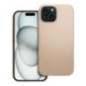 Glossy Mag Cover compatible with MagSafe for IPHONE 15 desert gold