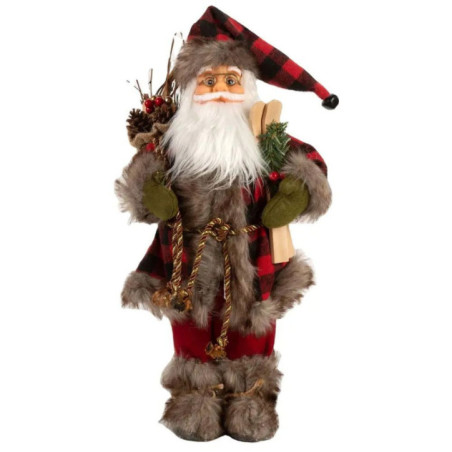 SCANDINAVIAN SAINT CLAUS CHRISTMAS FIGURINE FOR CHRISTMAS PREMIUM 45CM