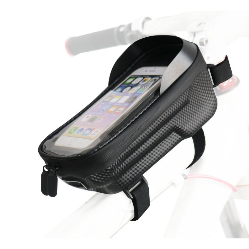 Bike frame bag with waterproof zipper FSBFB-451 black