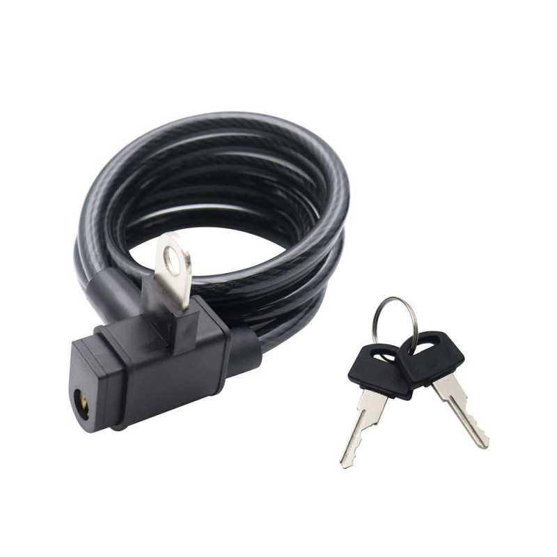 Bike / scooter spiral lock FSBYL45301 black