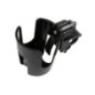 Bottle cage with bracket FSCGE-105 black