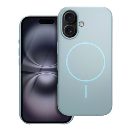 Premium Glossy Mag Cover compatible with MagSafe and Camera Control button for IPHONE 16 mint