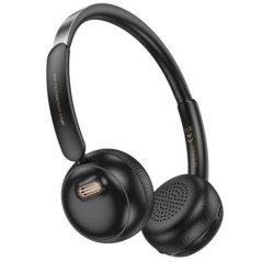 HOCO wire headphones bluetooth W62 black